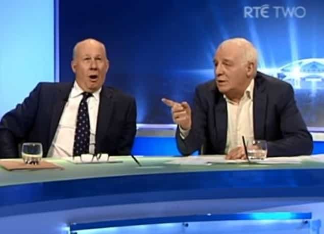 ICYMI: Eamon Dunphy Swearing Live On Air Last Night ICYMI: Eamon Dunphy Swearing Live On Air Last Night