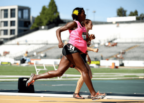 Baby On Board: US Athletics Champion Completes 800m While 34 Weeks Pregnant Baby On Board: US Athletics Champion Completes 800m While 34 Weeks Pregnant