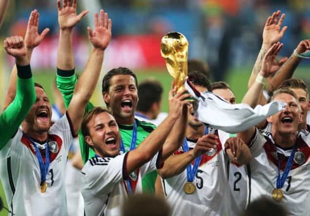 Her Men Of The Day… World Champions Germany Her Men Of The Day… World Champions Germany