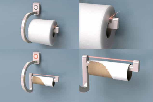Get One Up On Mother Nature – The New Toilet Roll That Alerts You When You’re About To Run Out Get One Up On Mother Nature – The New Toilet Roll That Alerts You When You’re About To Run Out