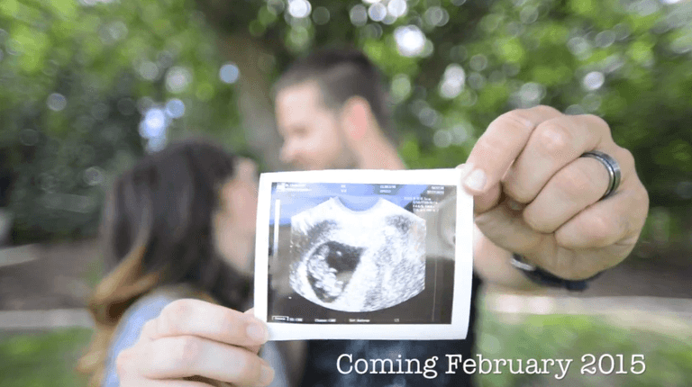 VIDEO: Well That’s One Way To Announce a Pregnancy… VIDEO: Well That’s One Way To Announce a Pregnancy…
