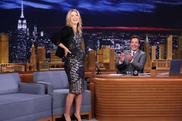 Ali Larter Reveals Pregnancy On ‘The Tonight Show Starring Jimmy Fallon’ Ali Larter Reveals Pregnancy On ‘The Tonight Show Starring Jimmy Fallon’
