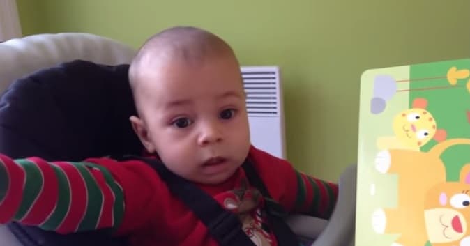 VIDEO: This Baby’s Reaction To His Storybook Is Actually Brilliant! VIDEO: This Baby’s Reaction To His Storybook Is Actually Brilliant!