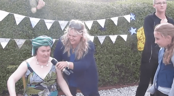 VIDEO: Susan Boyle Sings ‘I Dreamed A Dream’ As She Completes Ice Bucket Challenge VIDEO: Susan Boyle Sings ‘I Dreamed A Dream’ As She Completes Ice Bucket Challenge