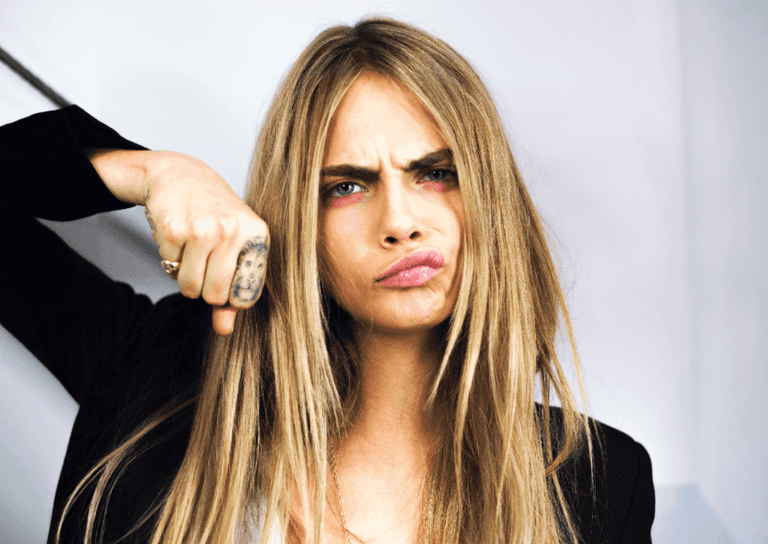 PICTURE: Cara Delevingne’s Strangest Tattoo Yet… PICTURE: Cara Delevingne’s Strangest Tattoo Yet…