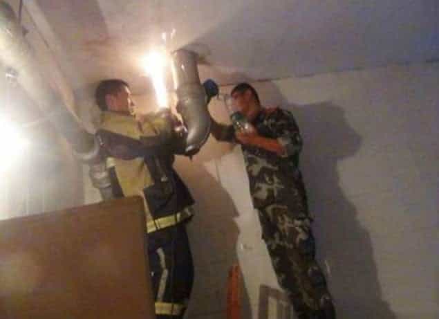 Newborn Baby Girl Rescued From Bathroom Pipe Newborn Baby Girl Rescued From Bathroom Pipe