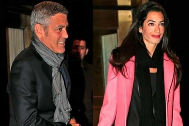 George Clooney and Amal Alamuddin Address Pregnancy Rumours George Clooney and Amal Alamuddin Address Pregnancy Rumours