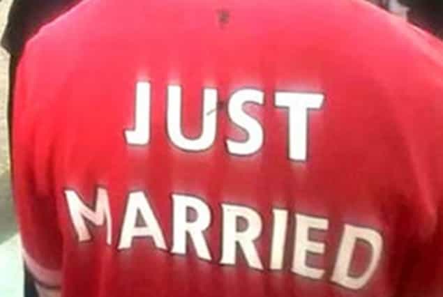 Groom Organises Man United-Themed Wedding. Bride Is NOT Impressed. Groom Organises Man United-Themed Wedding. Bride Is NOT Impressed.