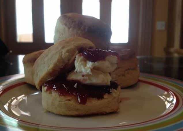 Sunday Sweet Treat: Scones With Jam and Cream Sunday Sweet Treat: Scones With Jam and Cream