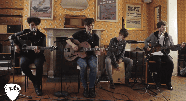 The Sunday Sessions: The Academic Show Us Exactly Why They’re The Country’s Most Exciting Band The Sunday Sessions: The Academic Show Us Exactly Why They’re The Country’s Most Exciting Band