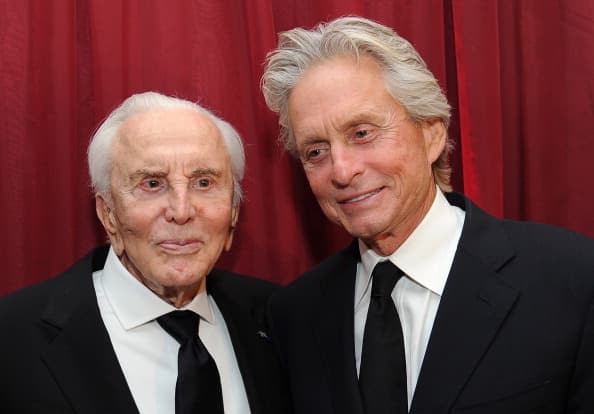 Iconic Hollywood actor Kirk Douglas, father of Michael Douglas, has died at the age of 103 Iconic Hollywood actor Kirk Douglas, father of Michael Douglas, has died at the age of 103