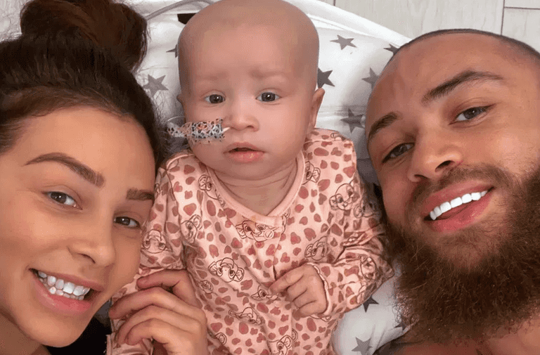 Ashley Cain hopeful blood transfusion will give daughter more time Ashley Cain hopeful blood transfusion will give daughter more time