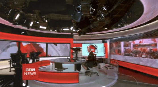 BBC News anchor caught wearing shorts under desk live on TV BBC News anchor caught wearing shorts under desk live on TV