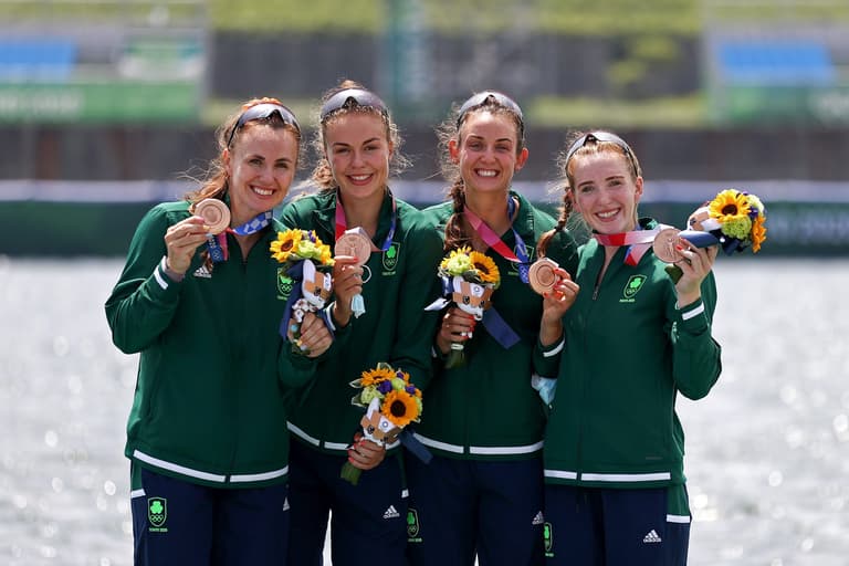 Ireland’s first Olympic medals won by women’s rowing team Ireland’s first Olympic medals won by women’s rowing team