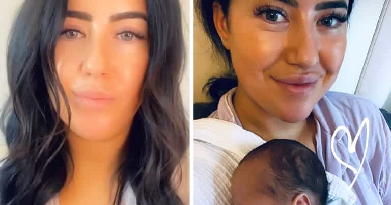 Lottie Ryan shares snap of her new baby for the first time Lottie Ryan shares snap of her new baby for the first time
