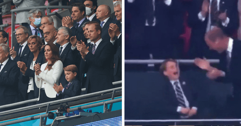 Prince George’s reactions during the Euros match were too much Prince George’s reactions during the Euros match were too much