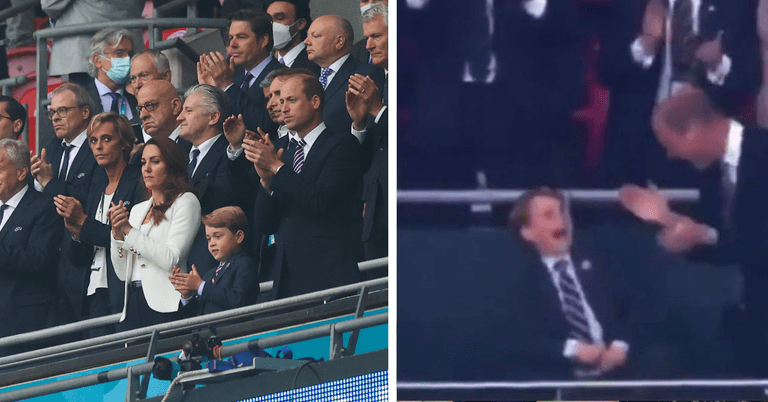 Prince George’s reactions during the Euros match were too much Prince George’s reactions during the Euros match were too much