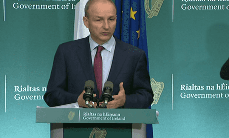 Taoiseach Micheál Martin asks public for 3 things, confirms some restrictions staying Taoiseach Micheál Martin asks public for 3 things, confirms some restrictions staying