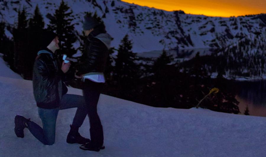 Proposal With A View: Could This Be The Most Romantic Photo Ever?