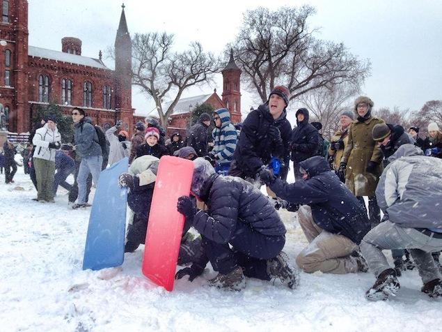 Everybody Move To DC, They Have A Snowball Fight Association