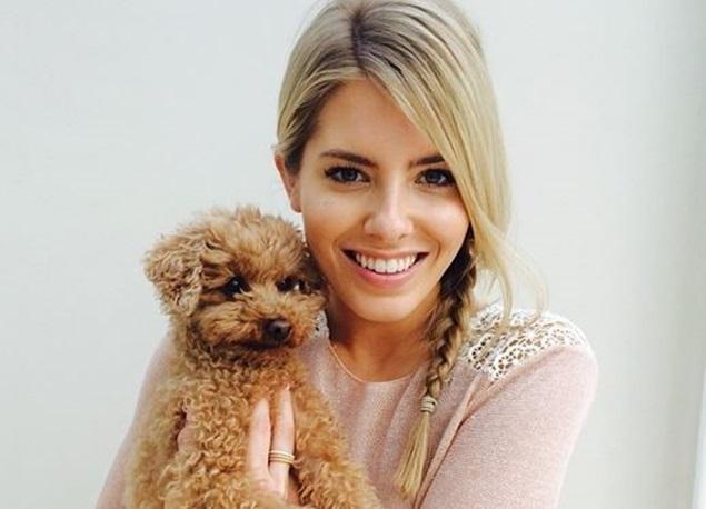 PICTURE: Mollie King Posts Cute Picture of Pooch Alfie PICTURE: Mollie King Posts Cute Picture of Pooch Alfie