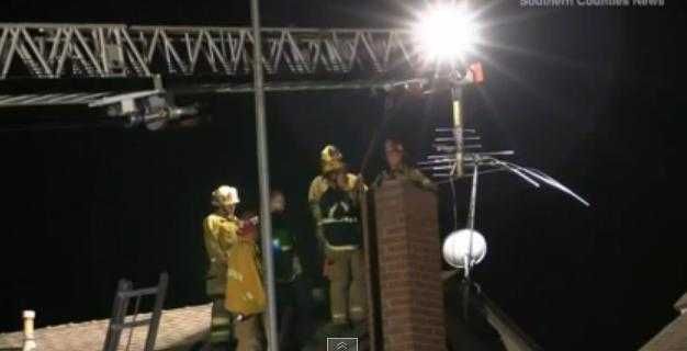 Man Tries To Break Into Ex-Wife’s House, Gets Stuck In The Chimney Man Tries To Break Into Ex-Wife’s House, Gets Stuck In The Chimney