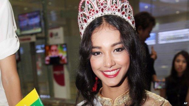Beauty Queen Loses Title For Being “Dishonest”, Runs Away With The Crown