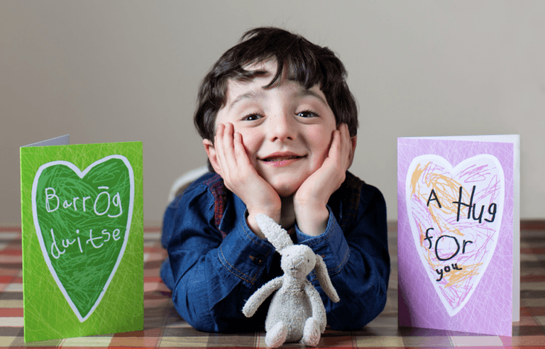 A Hug For You: Adam King and his dad are writing a children’s book telling the story of the Virtual Hug A Hug For You: Adam King and his dad are writing a children’s book telling the story of the Virtual Hug