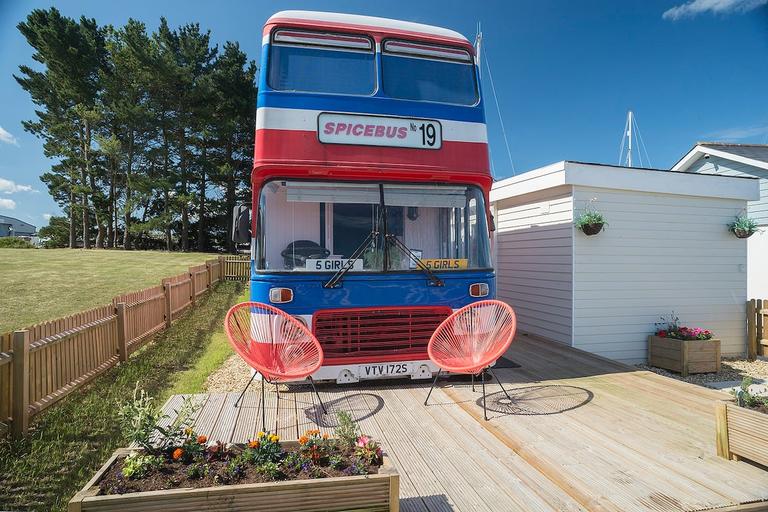 You can now stay in the original Spice Girls bus on AirBnB You can now stay in the original Spice Girls bus on AirBnB