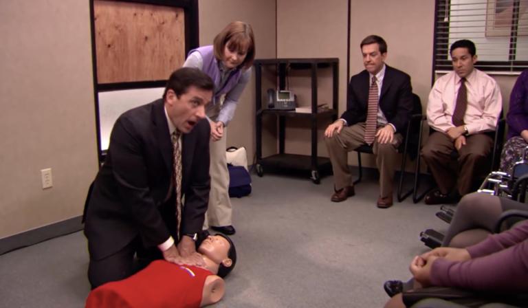 Dad saves 4-year-old daughter’s life by remembering CPR episode of The Office Dad saves 4-year-old daughter’s life by remembering CPR episode of The Office
