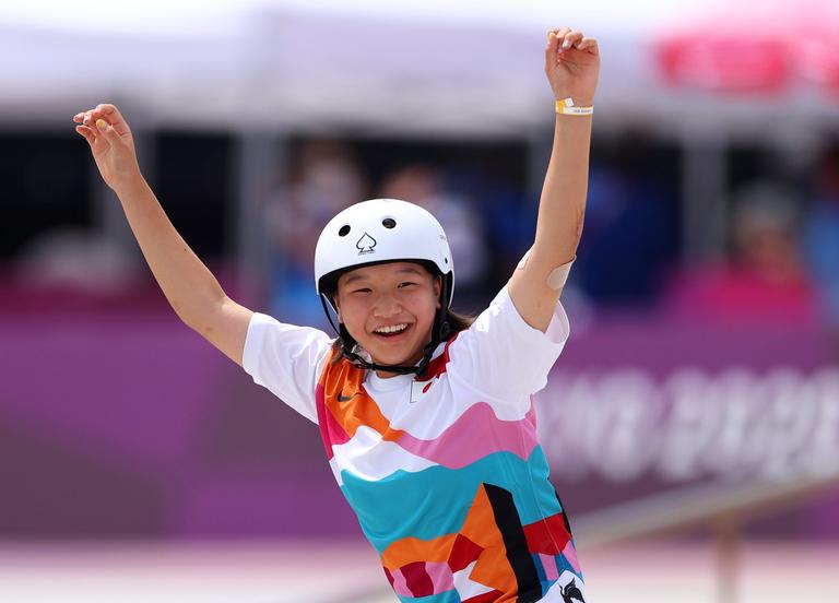 13 year old makes Olympics history as Japan’s youngest gold medal winner 13 year old makes Olympics history as Japan’s youngest gold medal winner