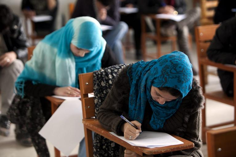Taliban ban Afghan women from attending university with men Taliban ban Afghan women from attending university with men