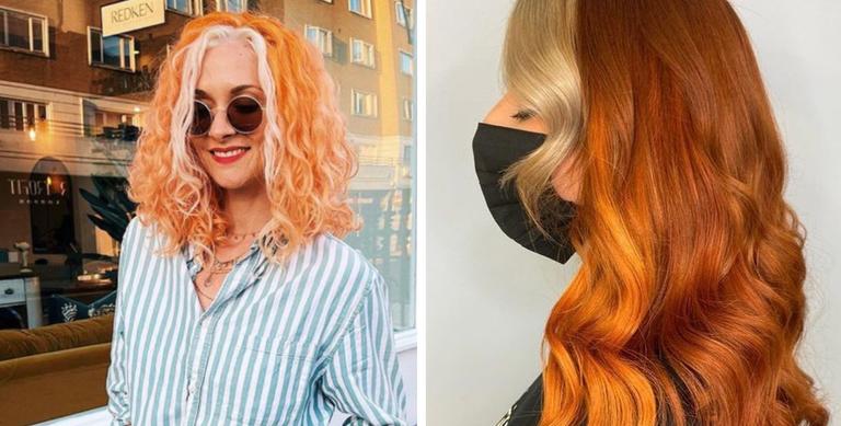 Embrace Autumn with this pumpkin spice hair colour trend Embrace Autumn with this pumpkin spice hair colour trend