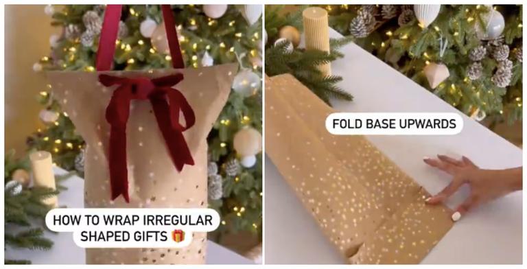 The gift wrapping hack that’ll help you wrap perfect presents every time The gift wrapping hack that’ll help you wrap perfect presents every time