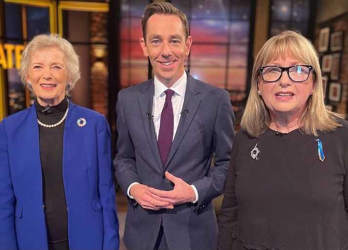 Late Late Show viewers praise “truly inspiring” interview with Mary Robinson and Mary McAleese Late Late Show viewers praise “truly inspiring” interview with Mary Robinson and Mary McAleese