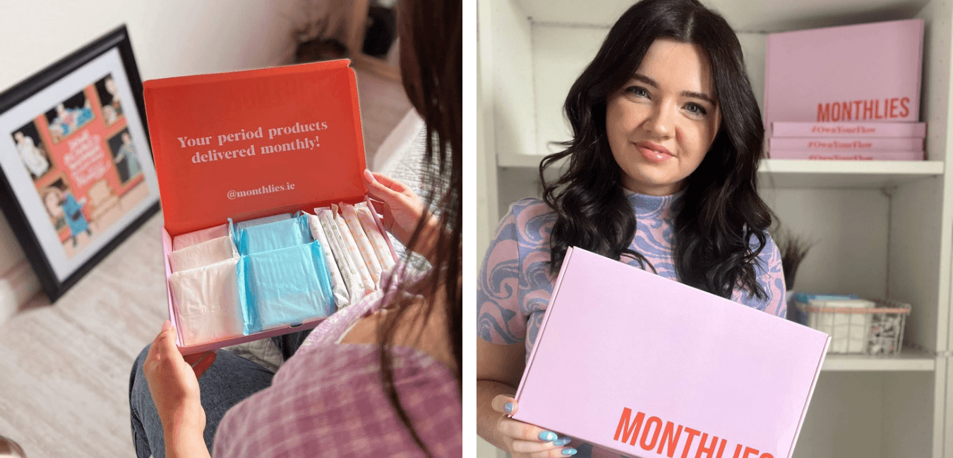 Ireland launches its newest period subscription box, Monthlies