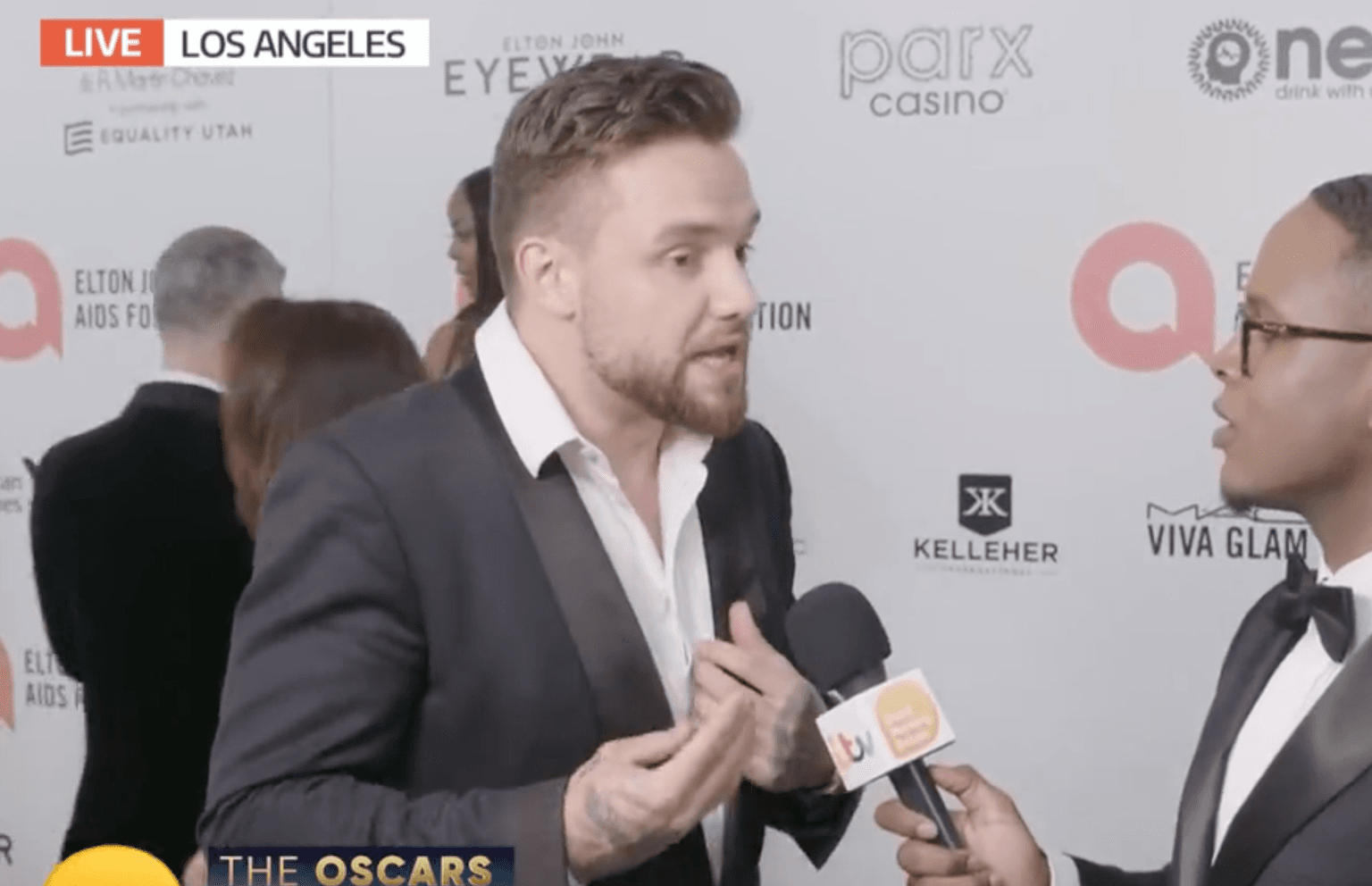 Liam Payne finally explains weird accent during hilarious Oscars interview
