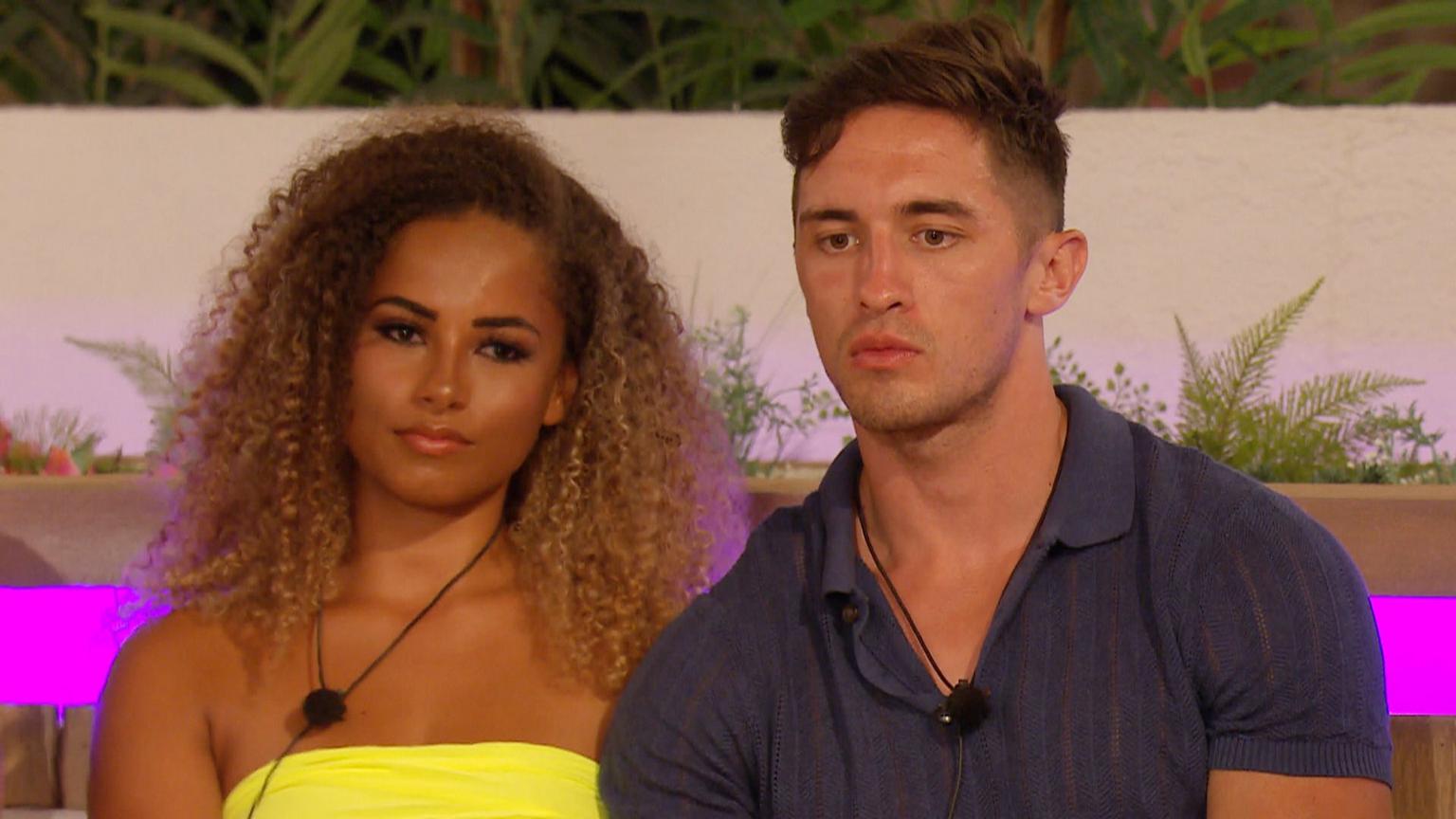 Amber Gill says she had “biggest bust-up” ever with Greg O’Shea before Love Island finale