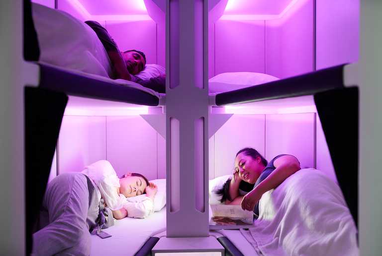 Airline to launch world-first economy bunk beds for long-haul flights Airline to launch world-first economy bunk beds for long-haul flights