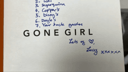 This uber Irish note in a second-hand copy of Gone Girl will give you a laugh This uber Irish note in a second-hand copy of Gone Girl will give you a laugh