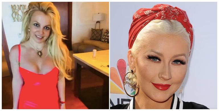 Christina Aquilera unfollows Britney Spears on Instagram over bizarre fat-shaming post Christina Aquilera unfollows Britney Spears on Instagram over bizarre fat-shaming post