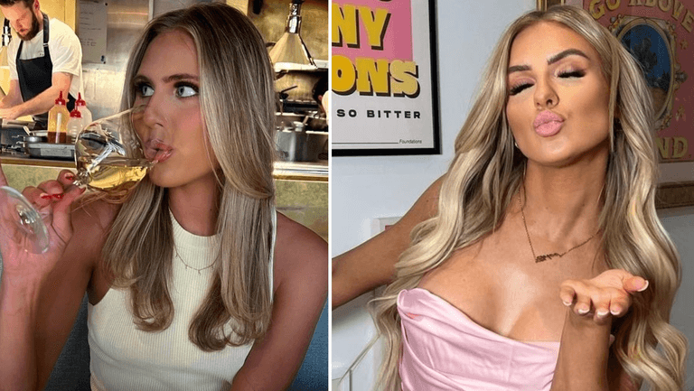 Chloe Burrows reacts to her lookalike on Love Island Australia Chloe Burrows reacts to her lookalike on Love Island Australia