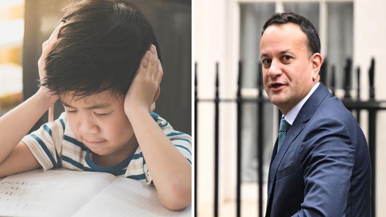 Varadkar slams schools for giving children “too much” homework Varadkar slams schools for giving children “too much” homework