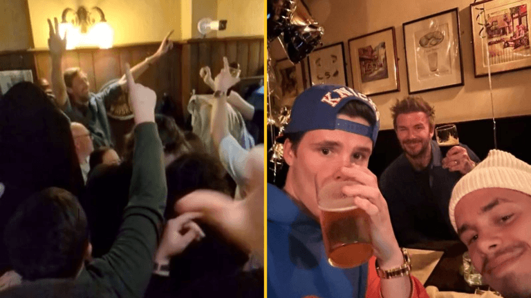 David Beckham and Peter Crouch were out and about in Dublin, over the weekend David Beckham and Peter Crouch were out and about in Dublin, over the weekend