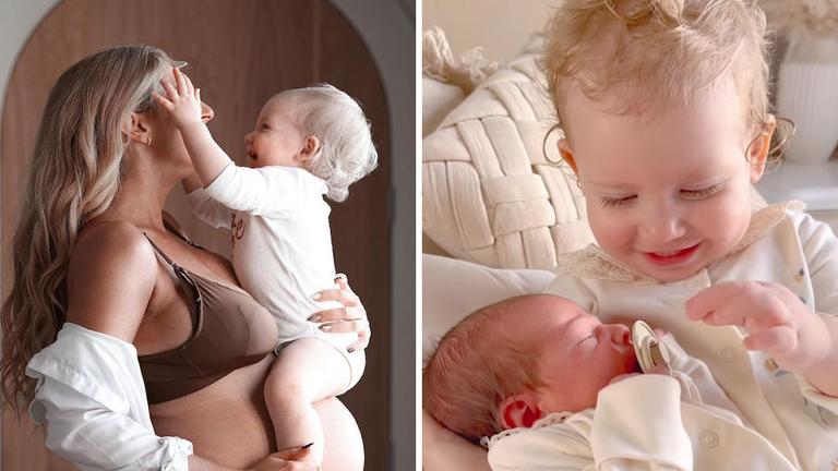 Stacey Solomon shares moving video of Rose meeting her baby sister Stacey Solomon shares moving video of Rose meeting her baby sister