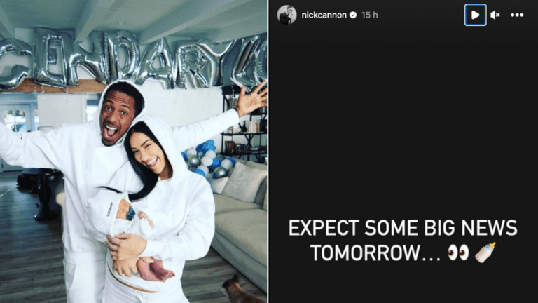 Nick Cannon hints that he’s expecting his 13th child just three months after his last Nick Cannon hints that he’s expecting his 13th child just three months after his last