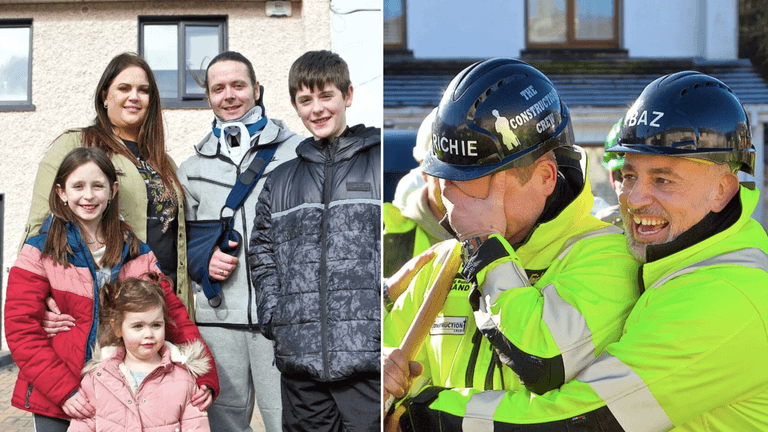 Baz and DIY SOS local heroes come to the rescue of seriously injured firefighter Baz and DIY SOS local heroes come to the rescue of seriously injured firefighter