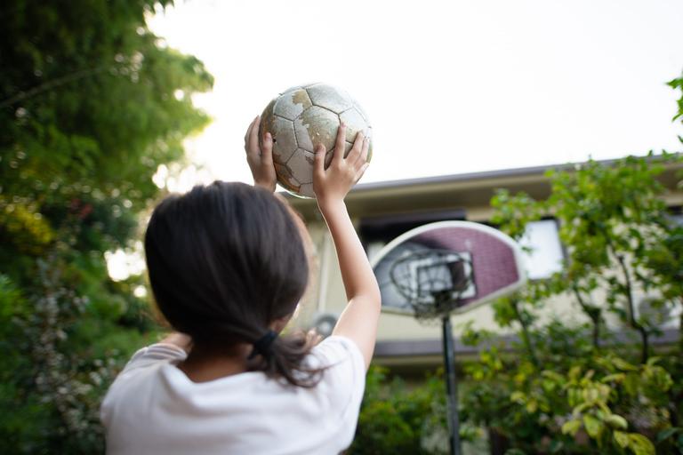 Six year old girl shot after trying to retrieve basketball Six year old girl shot after trying to retrieve basketball