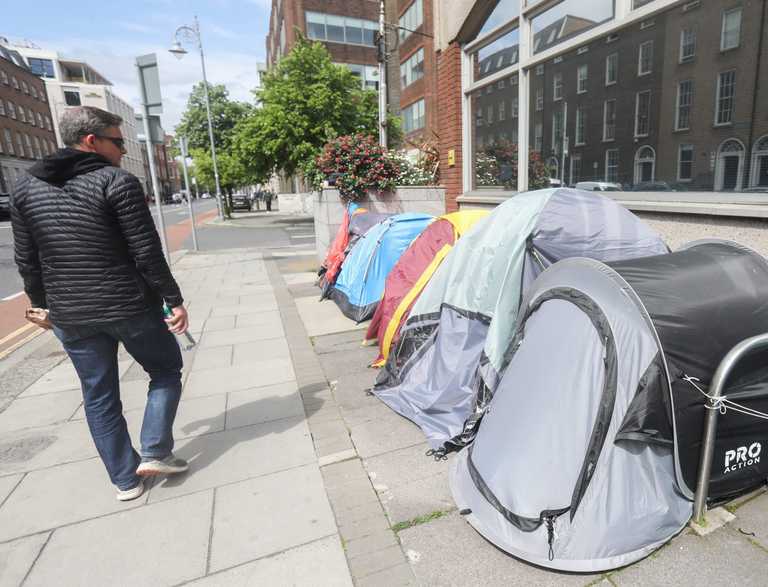 Asylum seekers to be ‘housed’ in tents at former Central Mental Hospital Asylum seekers to be ‘housed’ in tents at former Central Mental Hospital