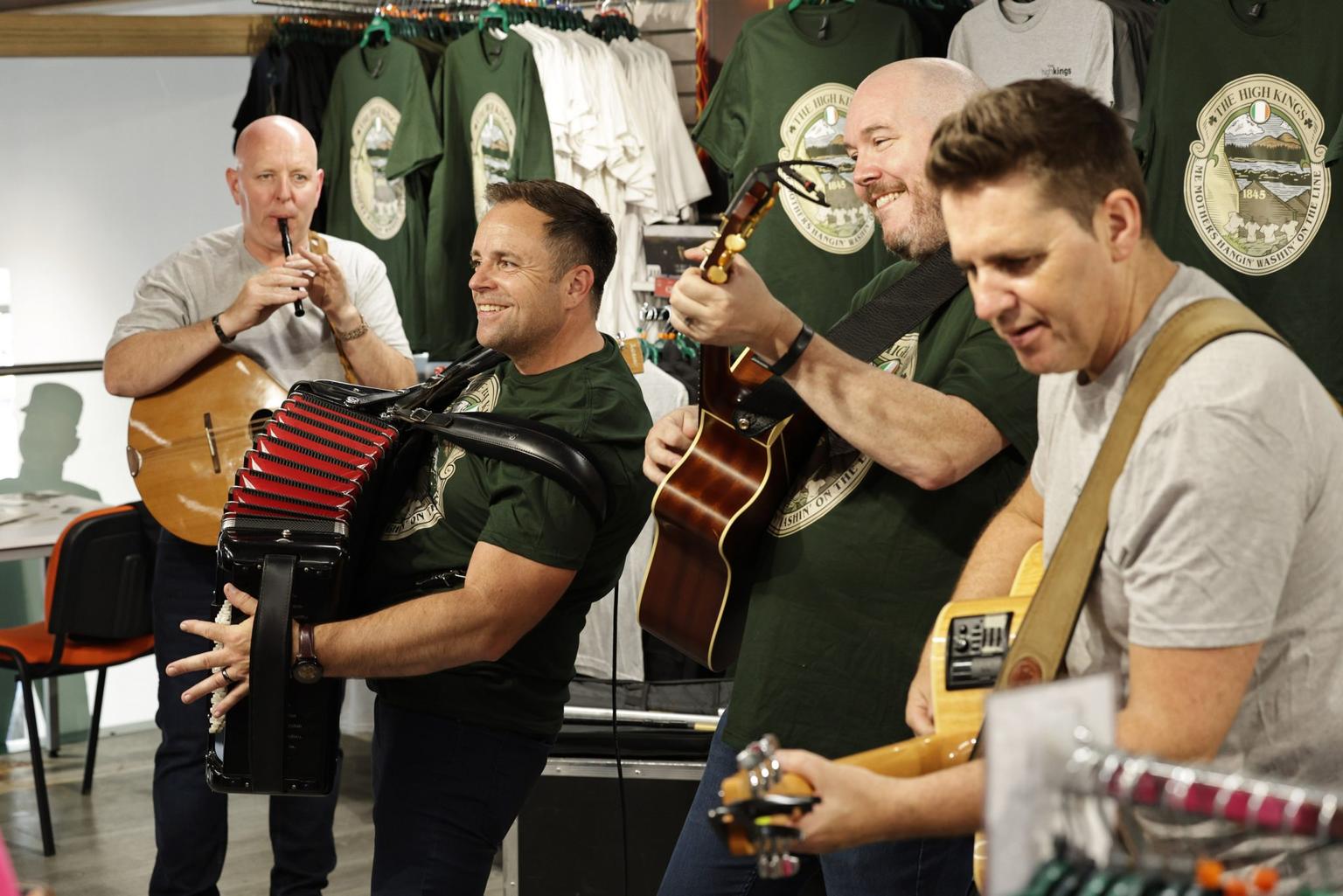 Carrolls Irish Gifts announces exciting collab with Irish band The High Kings